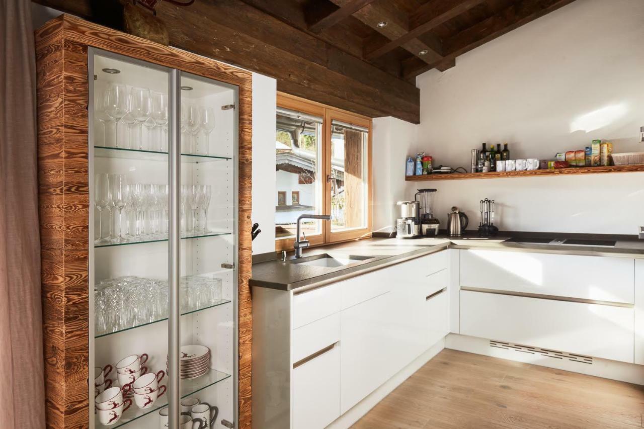Top Modernes Ferienhaus Mit Sauna! Nicht Weit Vom Skilift เคิร์ชแบร์ก อิน ทิโรล ภายนอก รูปภาพ