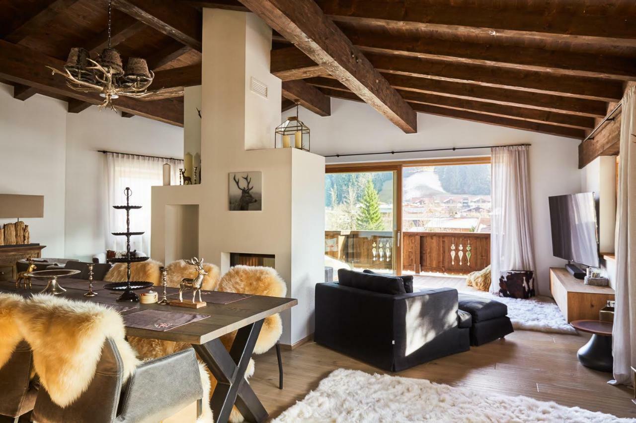 Top Modernes Ferienhaus Mit Sauna! Nicht Weit Vom Skilift เคิร์ชแบร์ก อิน ทิโรล ภายนอก รูปภาพ